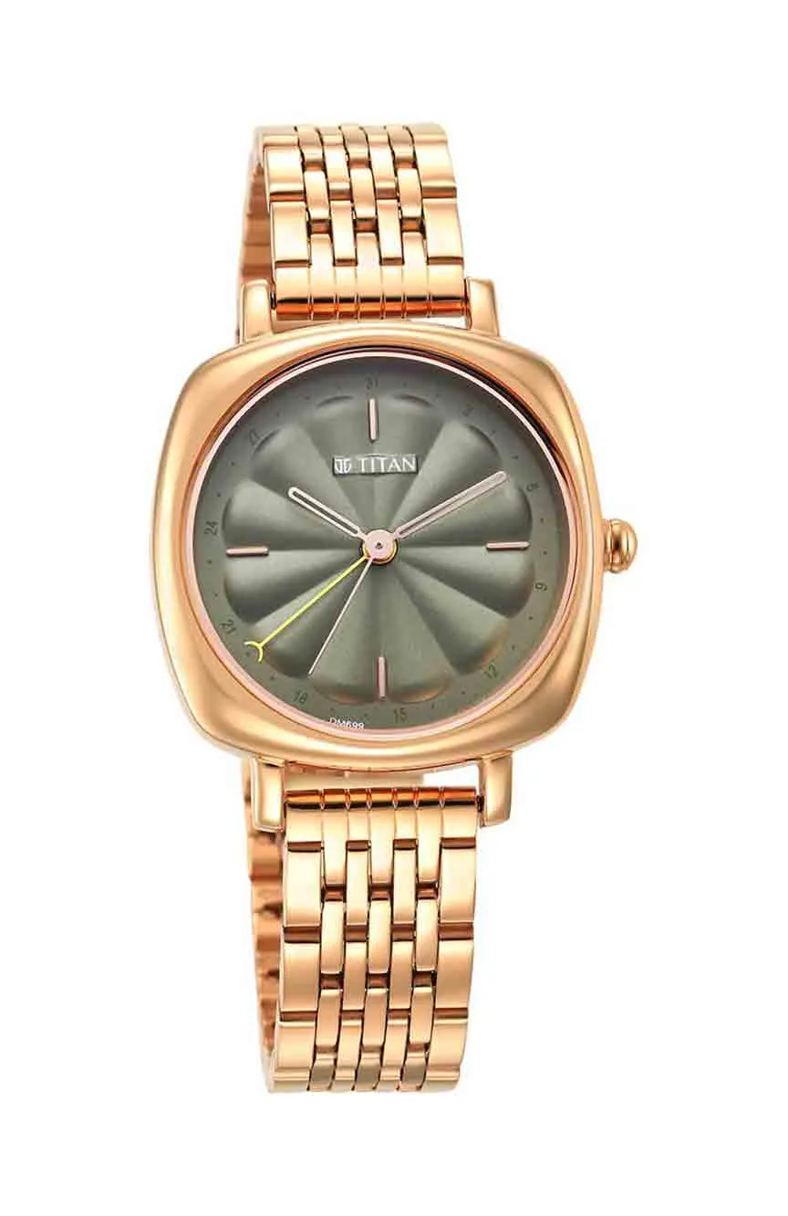 

Titan | Titan Neo Green Dial Stainless Steel Strap Watch for Women