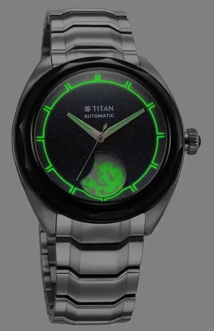 Titan Luna Aventurine Automatic - Stellar Edition
