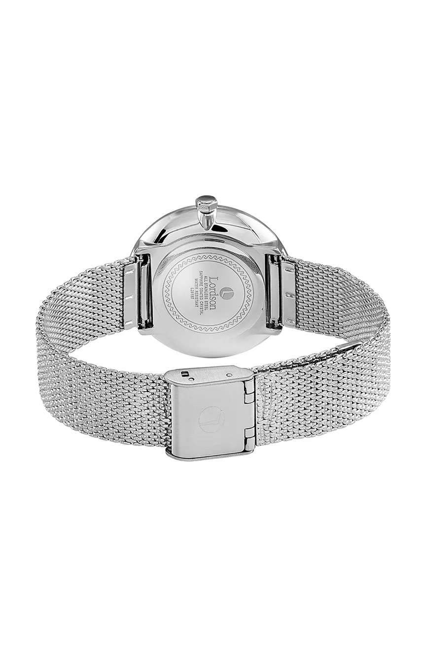 Lordson Ladies Silver Stainless Steel watch