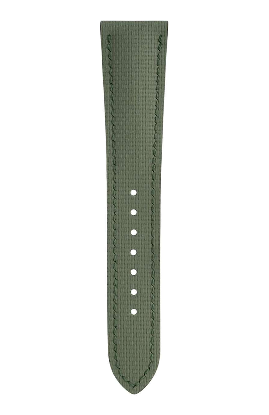Delugs Leather - Olive Green Sailcloth Signature Strap