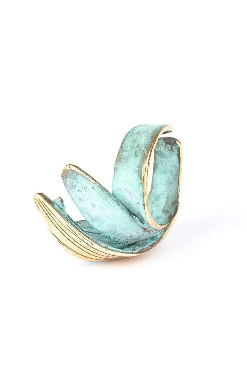 Fili Plaza Fuego adjustable ring bronze green