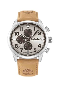 Timberland ساعة كوارتز بسوار جلد للرجال