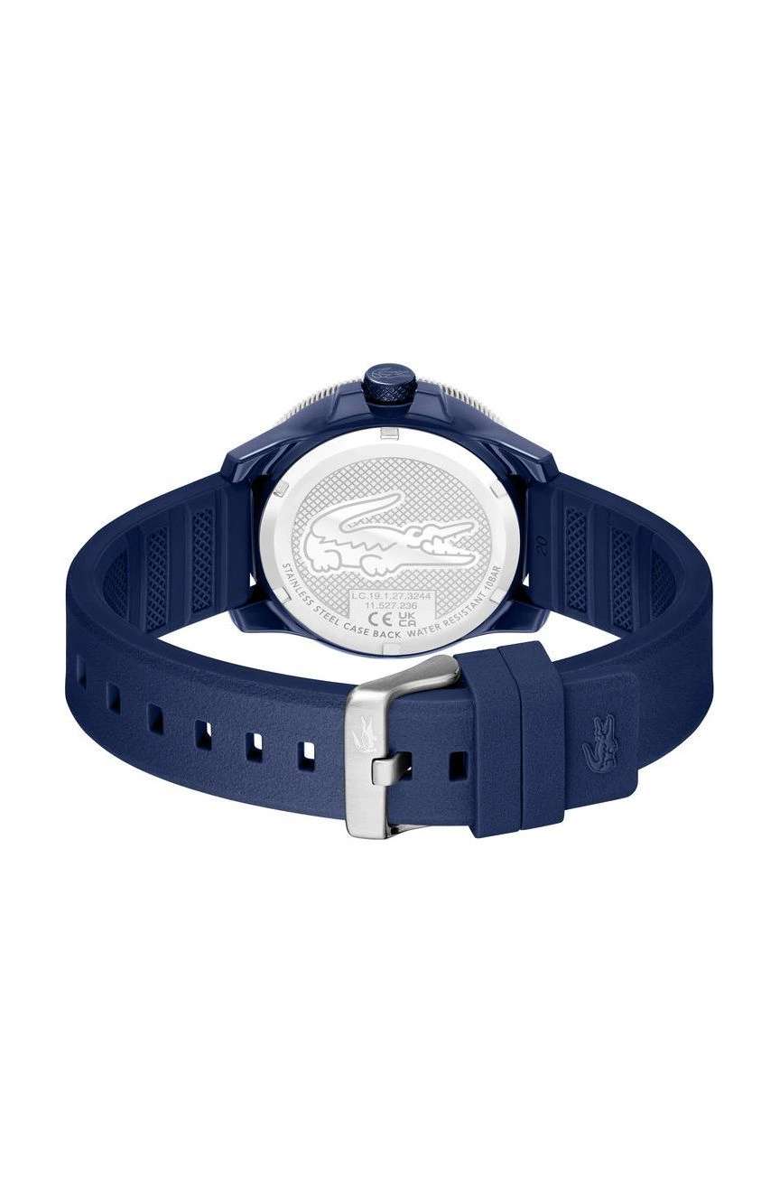 Lacoste Men .12.12 Scuba Round Silicone 43 mm