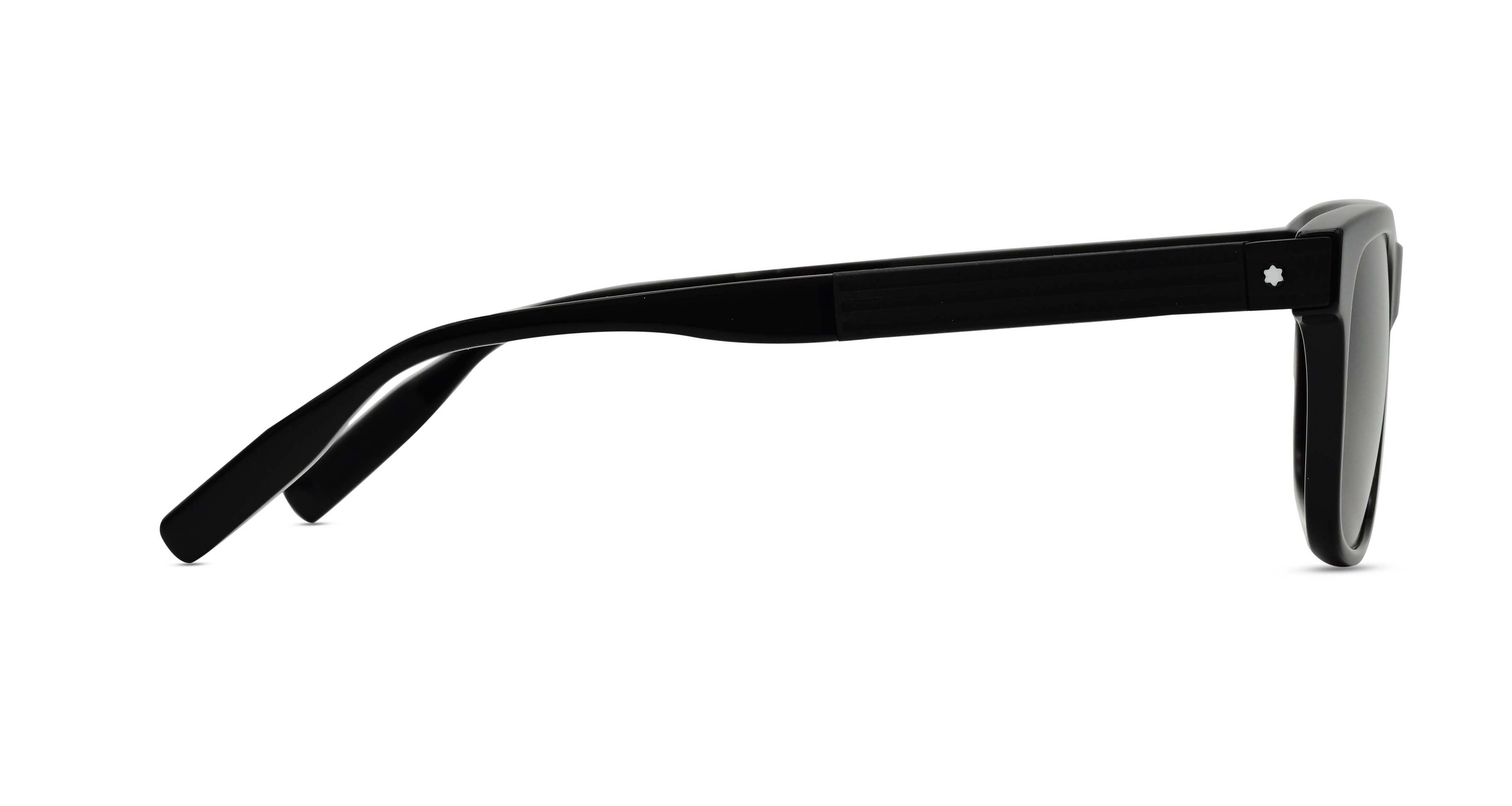 Montblanc Men Rectangle Havana Sunglass | RivoliShop.com