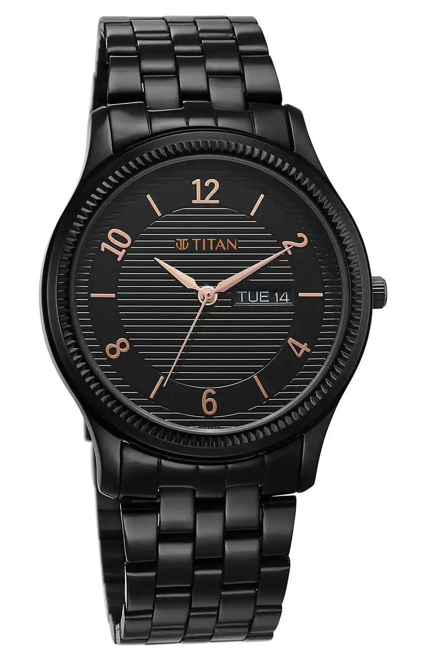 Titan Karishma Black Dial Watch for Men