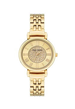 Anne Klein ساعة يد نسائية بسوار ستانلس ستيل