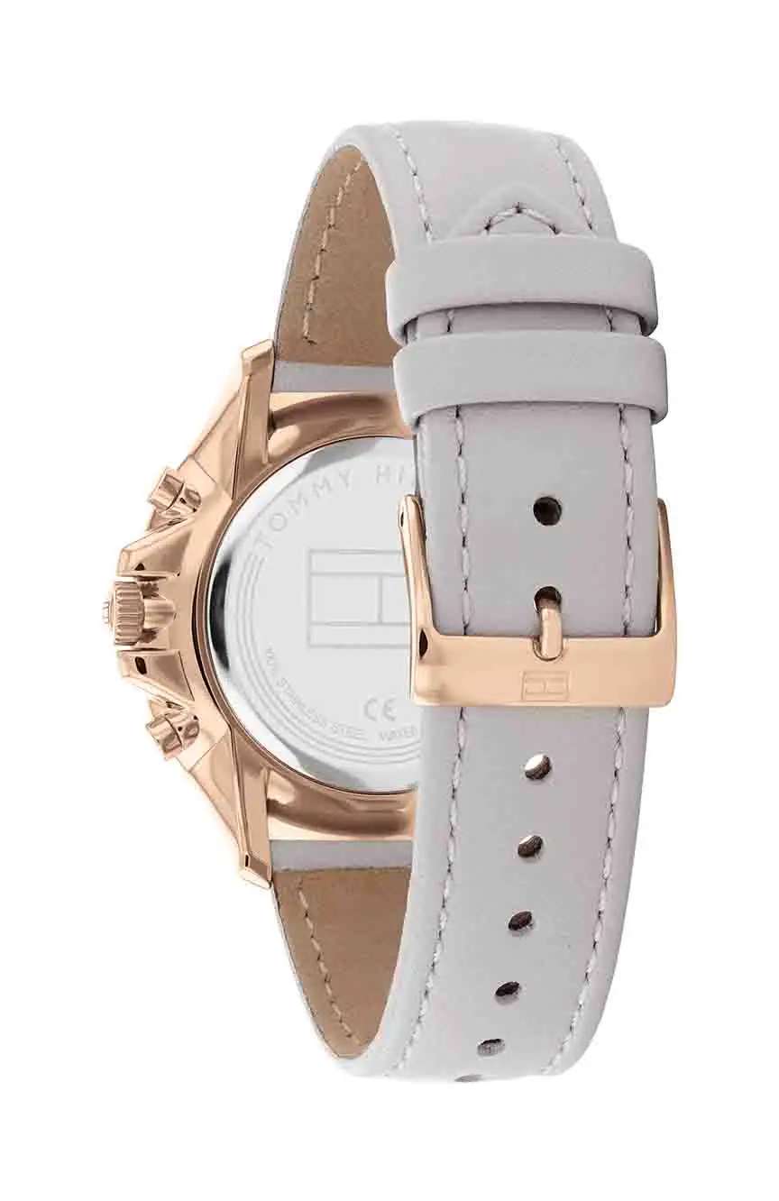 Tommy Hilfiger Tommy Hilfiger Women Quartz Calfskin Leather
