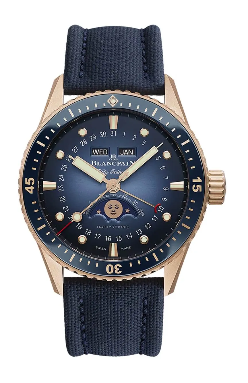 

Blancpain | Bathyscaphe Quantieme Complet Phases de Lune