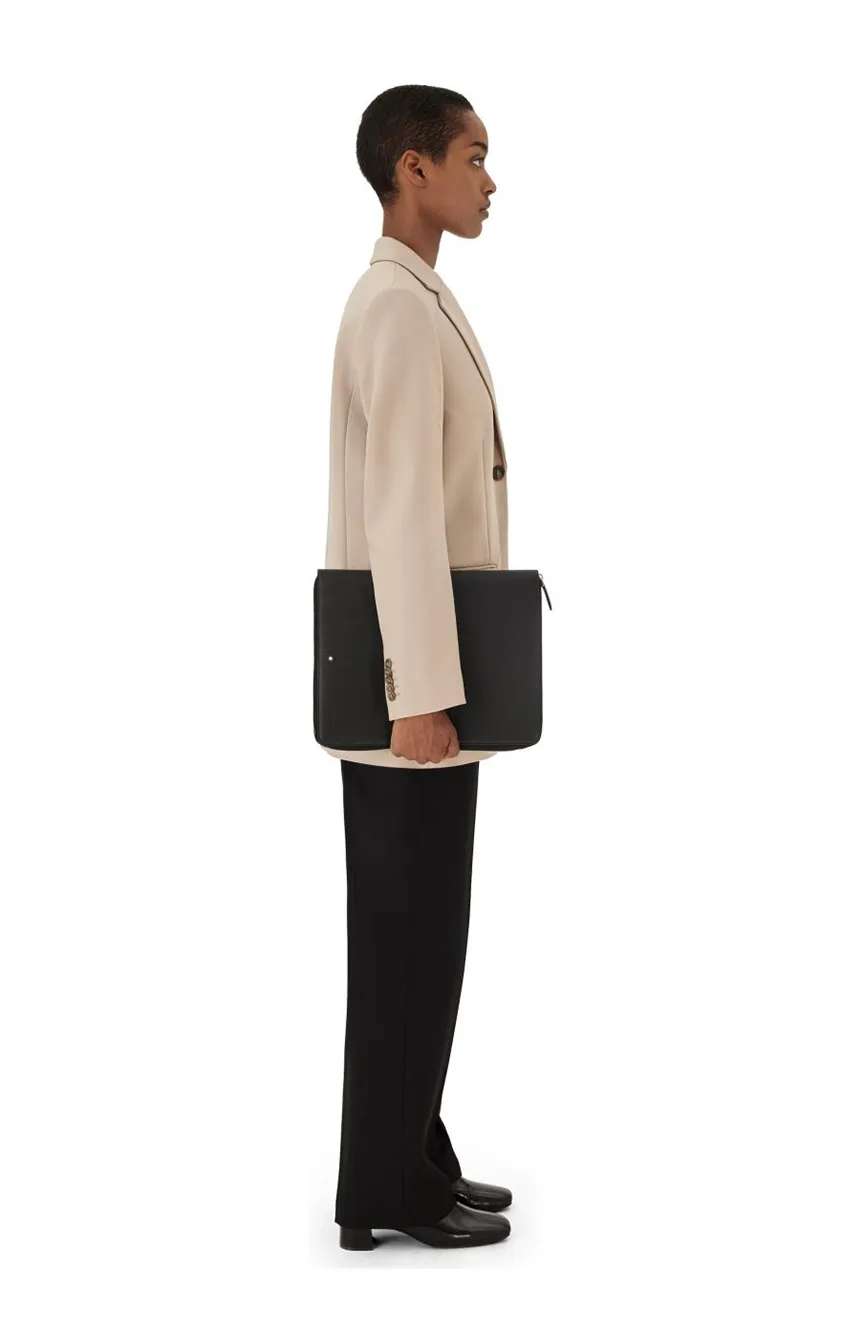 Montblanc Sartorial Notepad Holder Zipar Black Set | RivoliShop.com