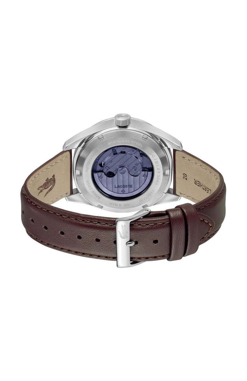 Lacoste Men Boston Round Leather 40 mm