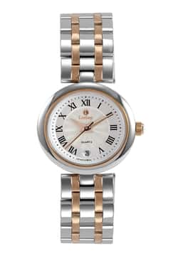 Lordson Ladies Silver Rose Gold Stainless Steel watch