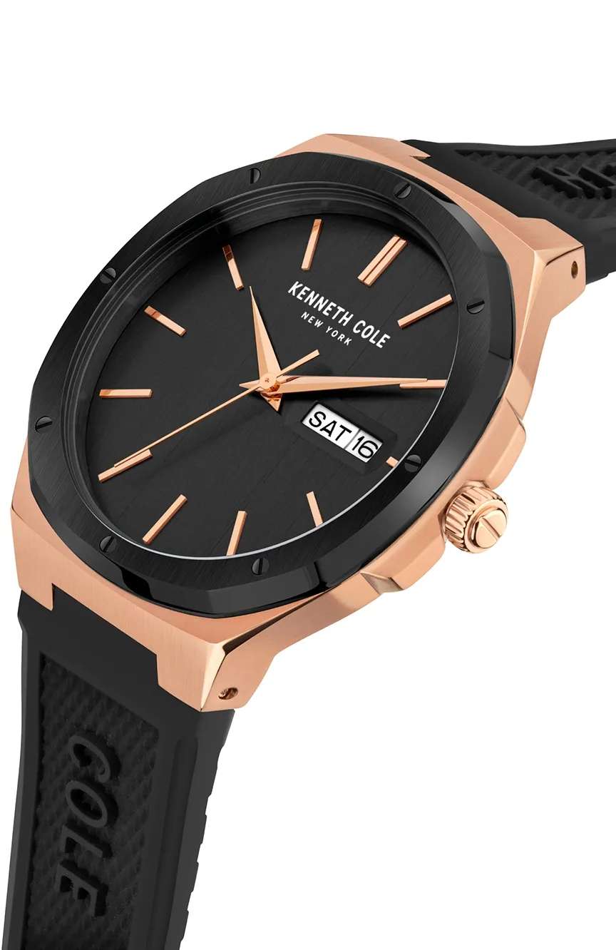 Kenneth Cole Kenneth Cole Mens Fashion Silicone Quartz Watch KCWGN2104801