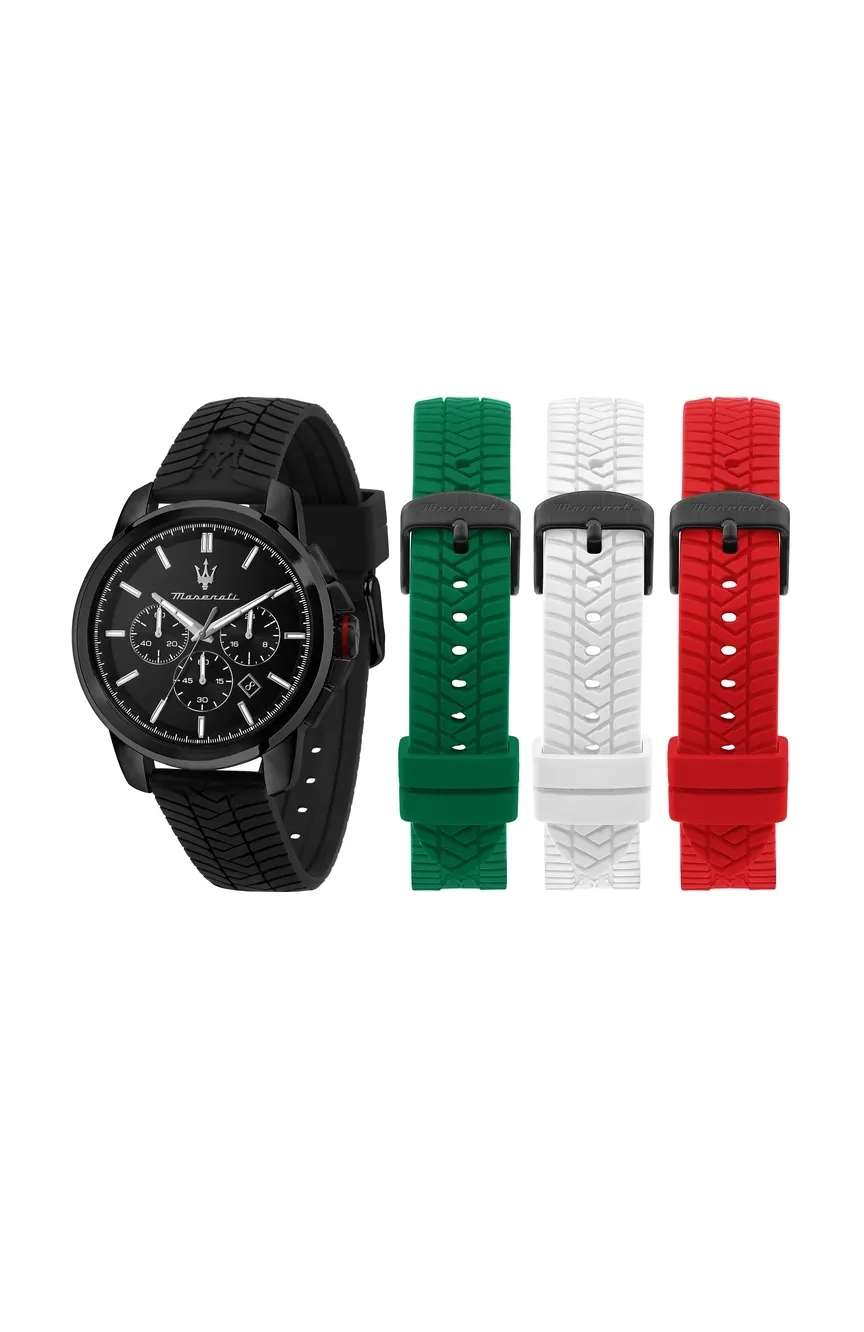 MASERATI Men Analog Rubber Watch