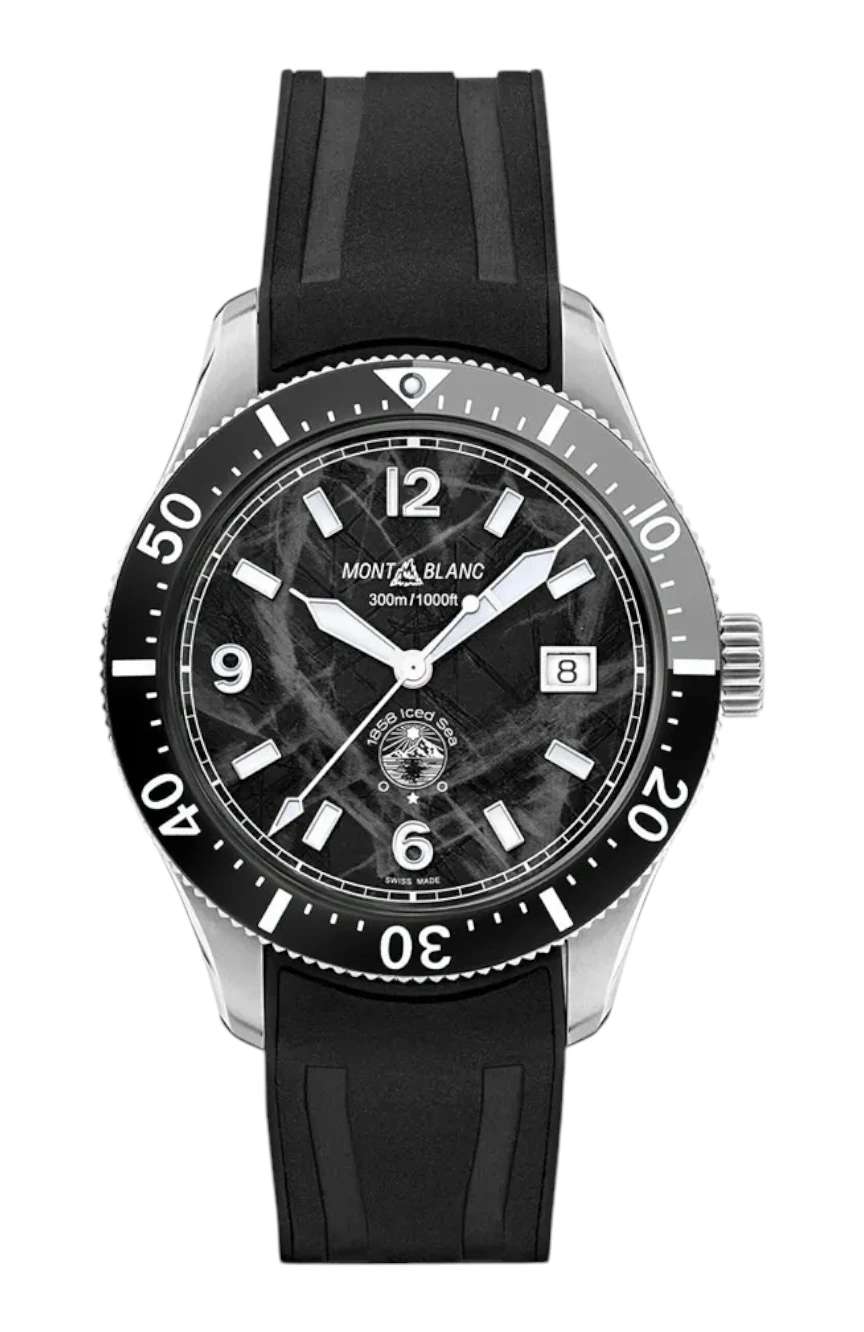 Montblanc 1858 Iced Sea Automatic Date
