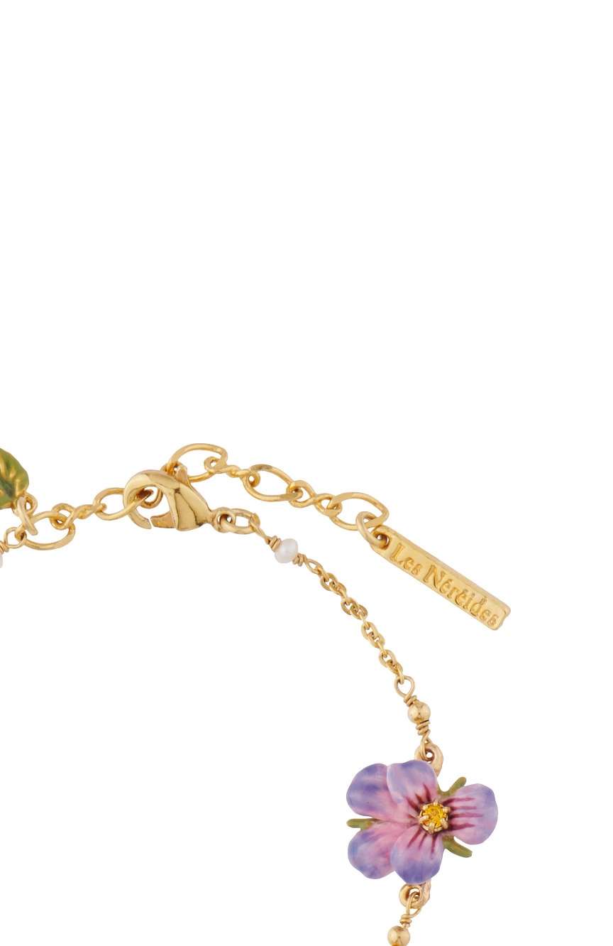 Les Nereides Thousand Pansies Bracelet