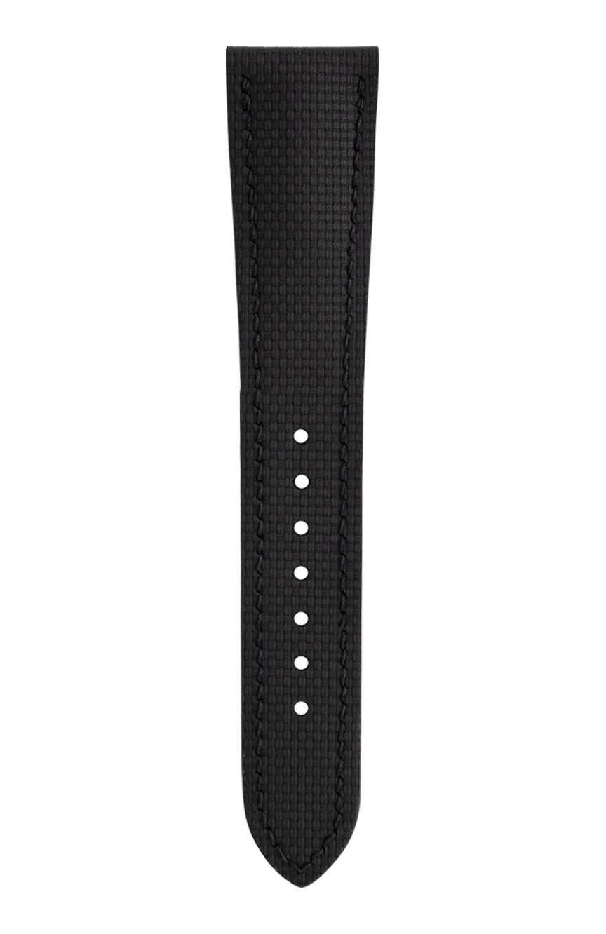 ديلوجز سوار جلدي بتصميم قماش الشراع باللون الأسود