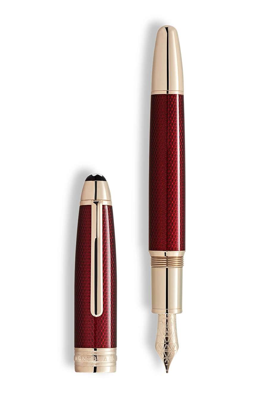 مون بلان Meisterstuck Solitaire Golden Hour Fountain Pen