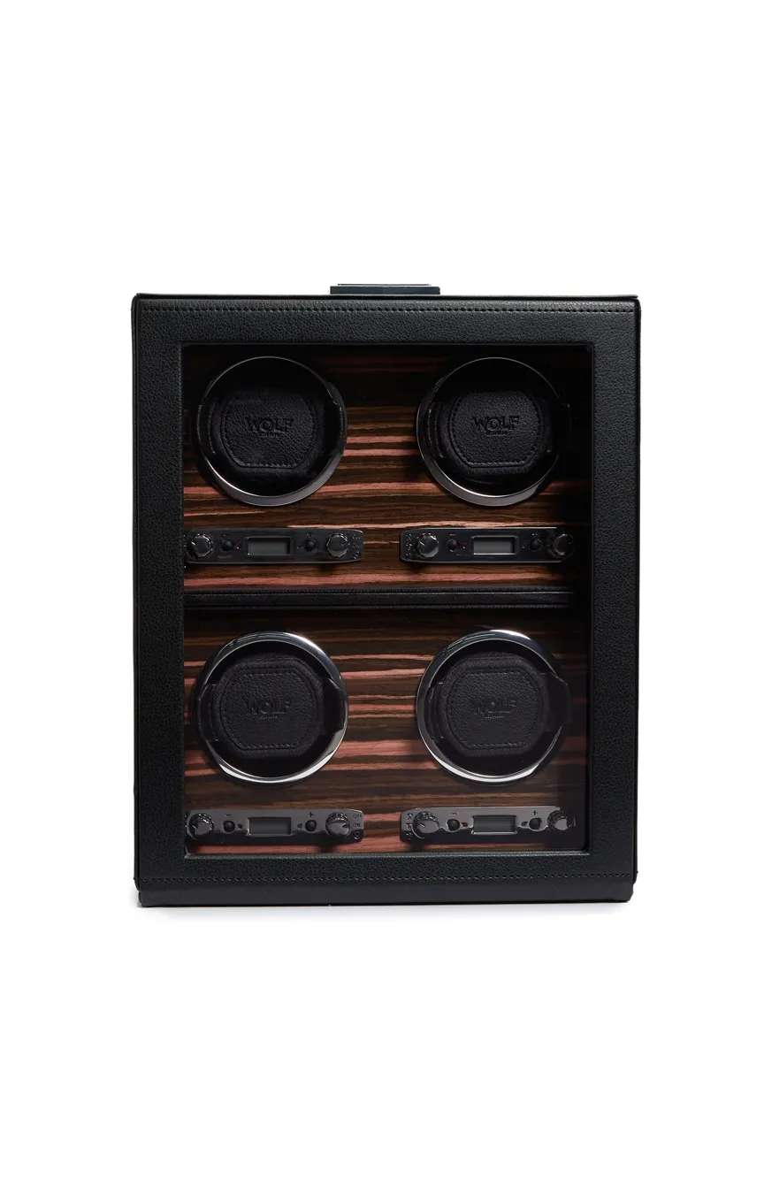 وولف علبة رودستر لـ 4 ساعات مع مساحة للتخزين