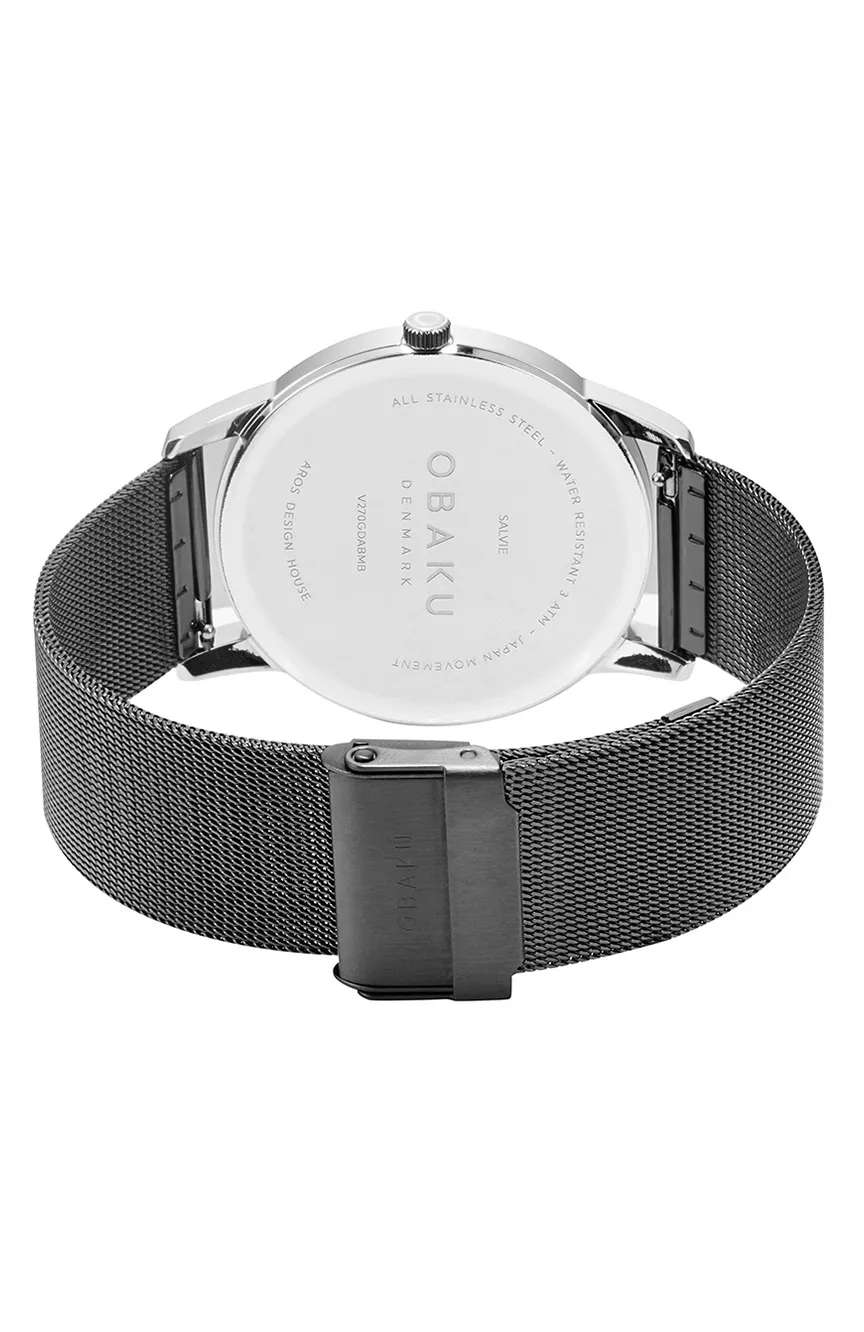 Obaku Men's Quartz Stainless steel