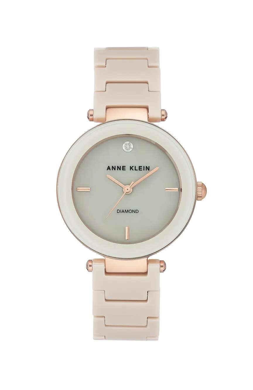 آن كلاين ساعة يد نسائية بسوار سيراميكي