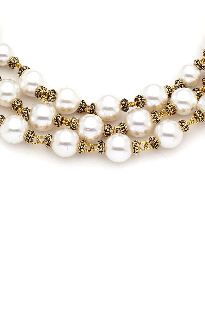 Mon Reve Multi Strand Pearl Necklace