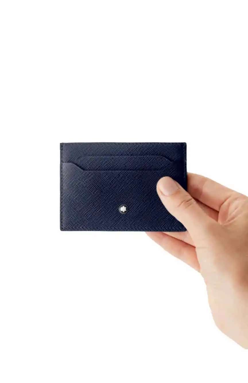 مون بلان حافظة بطاقات مون بلان سارتوريال بسعة 5 بطاقات