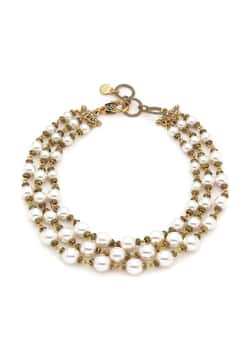 Mon Reve Multi Strand Pearl Necklace