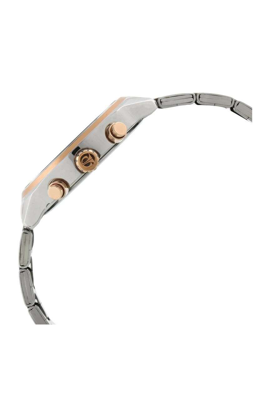 Titan Bandhan White Dial Quartz Multifunction Stainless Steel Strap watch for Couple