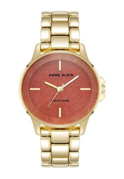 Anne Klein ساعة انالوج بسوار معدني للنساء