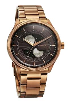 Titan Analog with Dual Moon Phase