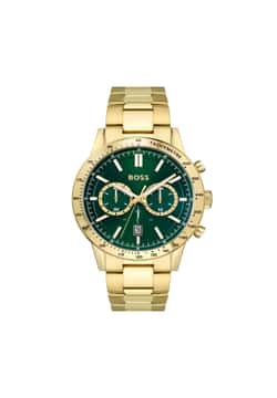 Boss ساعة يد رجالية بسوار ستانلس ستيل من بوص بتقنية الكوارتز - 1513923