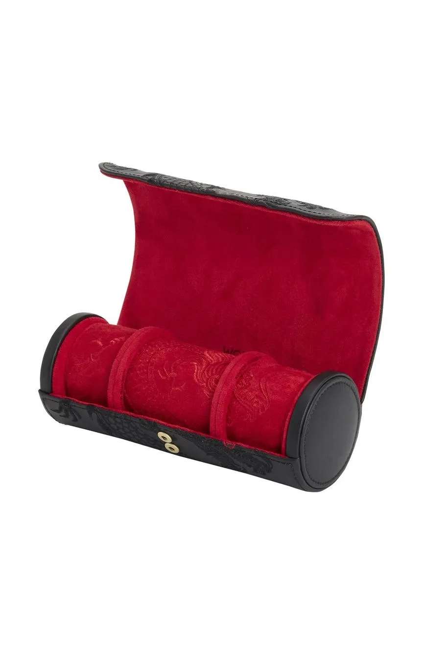 WOLF TRIPLE WATCH ROLL - YEAR OF THE DRAGON