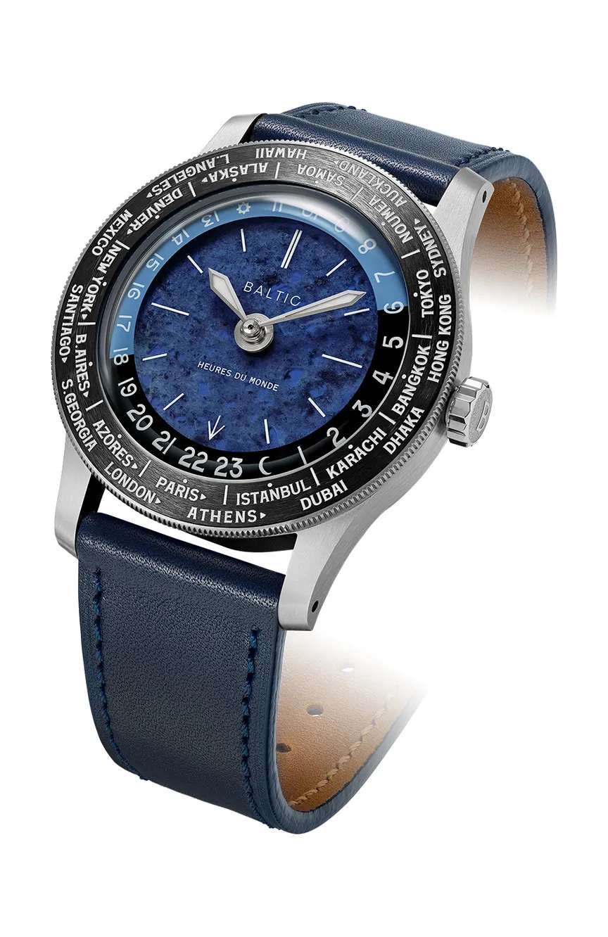 بالتيك Heures du Monde Worldtimer - Sodalite