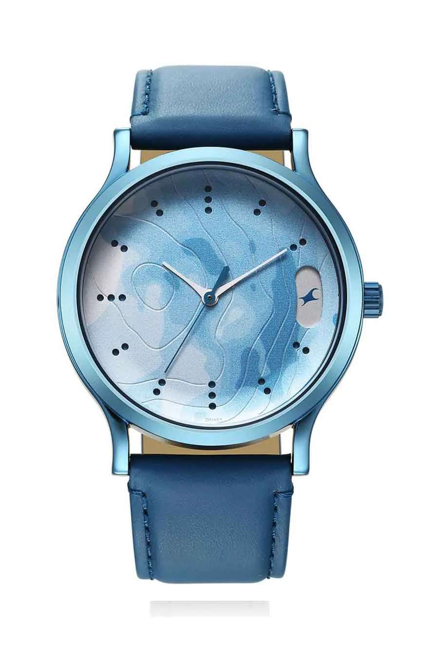 Titan Fastrack Urban Camo Blue Dial Watch for Guys