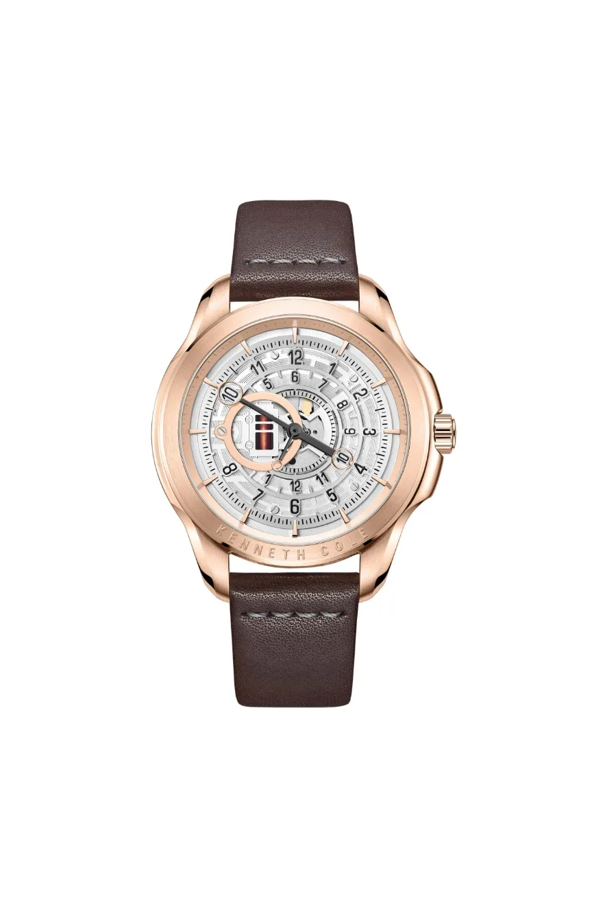 

Kenneth Cole | Kenneth Cole Mens Fashion Leather Quartz Watch KCWGA2218001