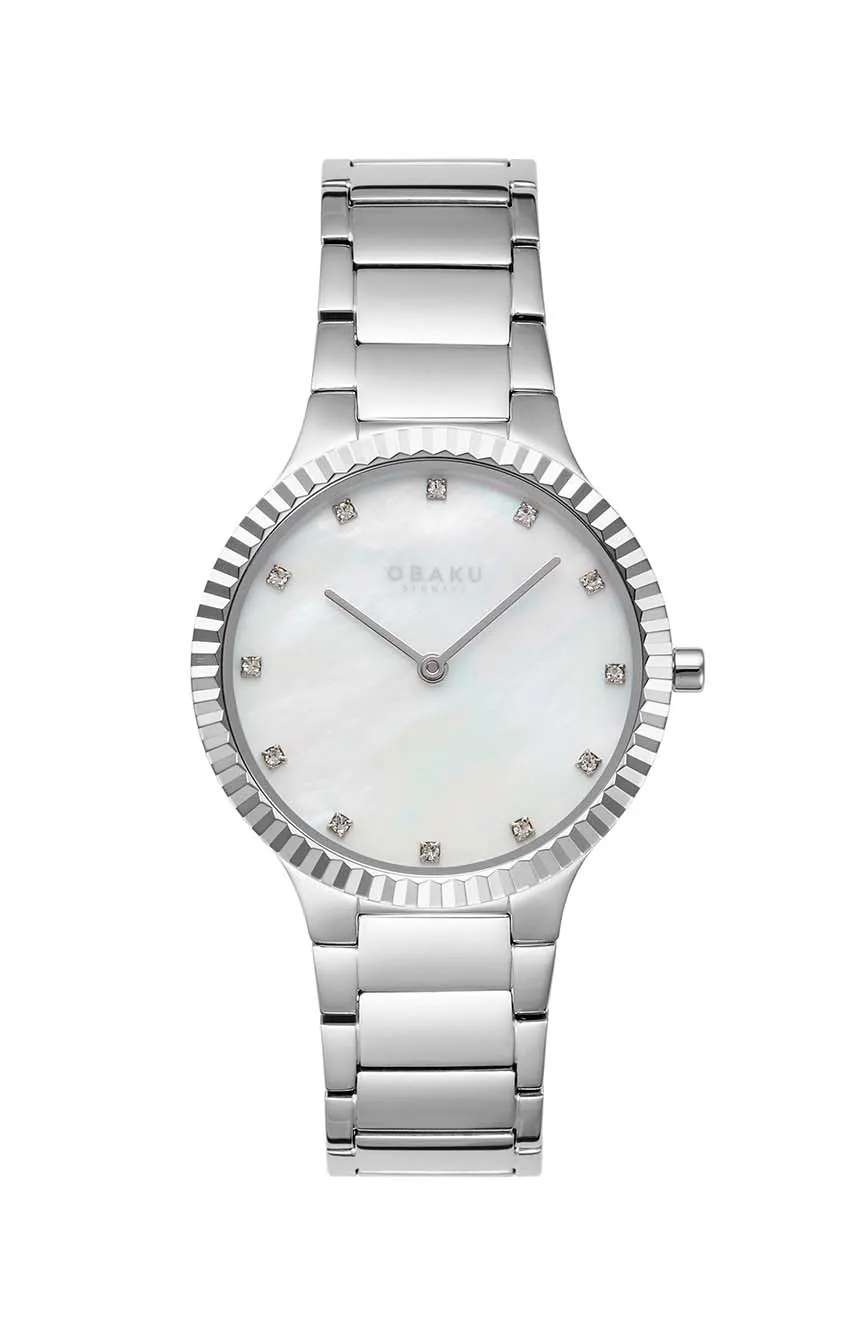 Obaku Women Quartz Stainless Steel Watch