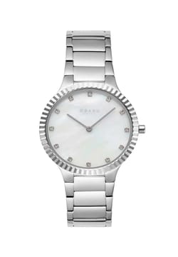Obaku ساعة كوارتز بسوار ستانلس إستيل للنساء