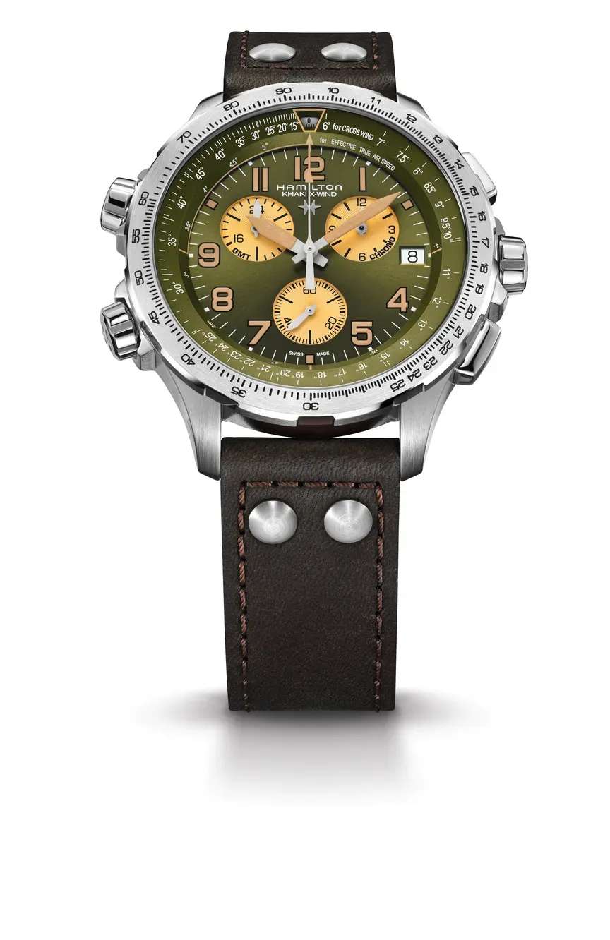 Hamilton Khaki Aviation X-Wind GMT Chrono Quartz