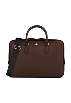 Montblanc Thin Briefcase In Sartorial Leather