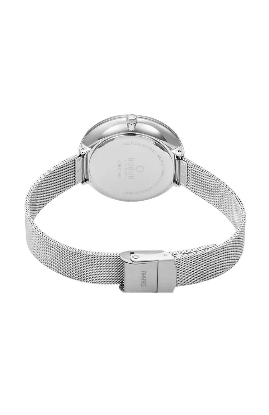 Obaku Women Analog Stainless Steel Watch