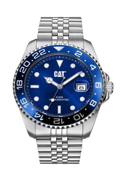 Cat Men Quartz Stainless Steel Watch