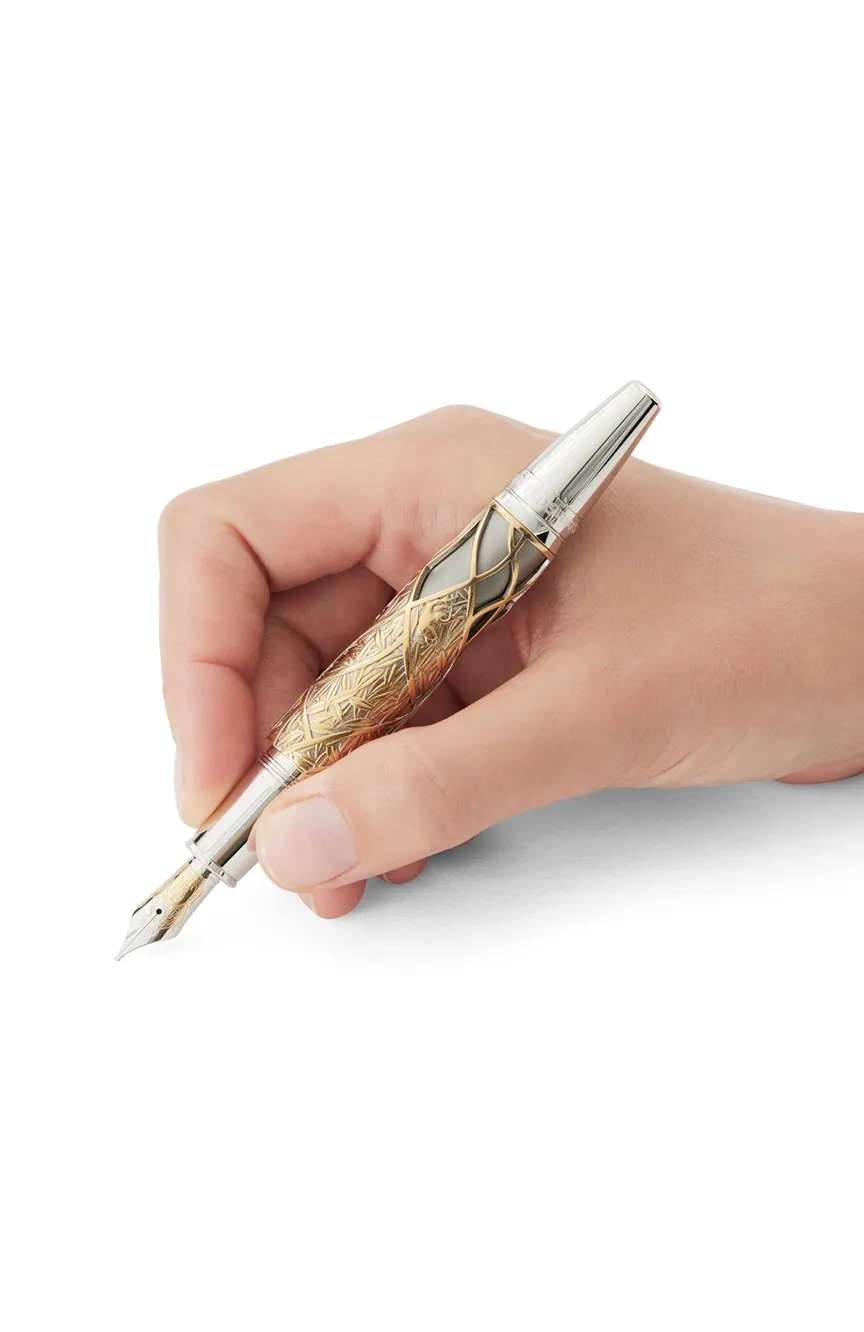 مون بلان قلم حبر سائل بإصدار محدود يقتصر على 1812 قطعة خاص بإصدار الكتّاب تكريمًا للأخوين غريم الإصدار