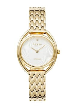 Obaku Women Analog Stainless Steel Watch