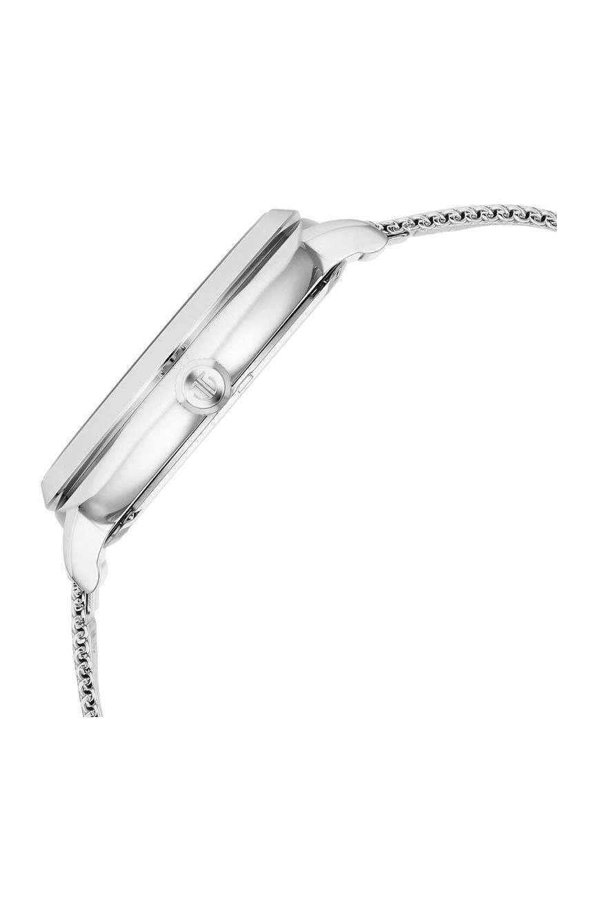 Titan Classique Suave Quartz Green Dial Silver Stainless Steel Mesh Strap Watch for Men