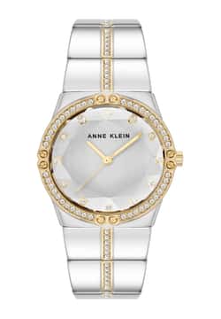 Anne Klein ساعة انالوج بسوار معدني للنساء
