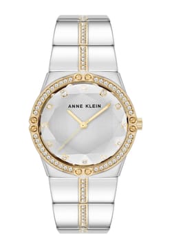 Anne Klein ساعة انالوج بسوار معدني للنساء