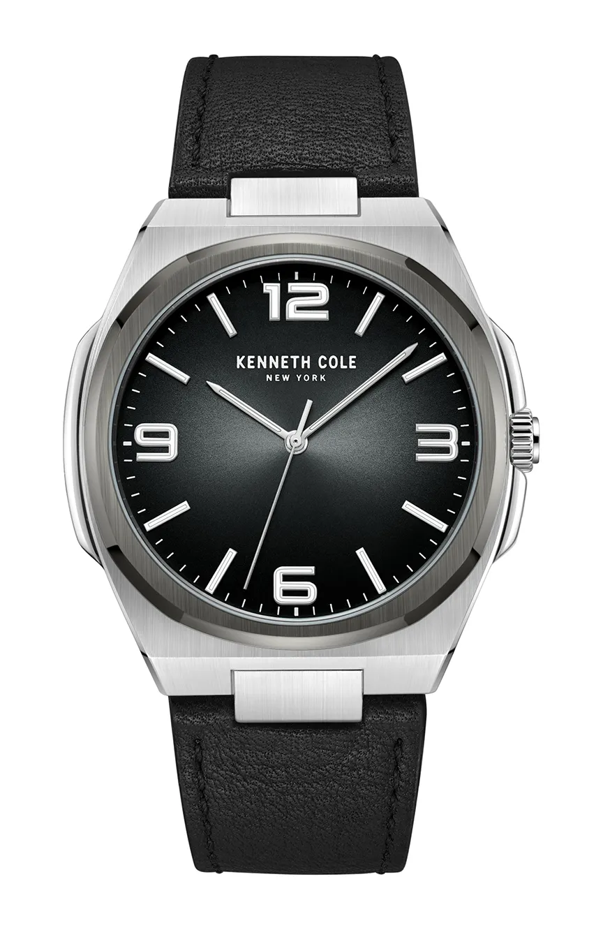 

Kenneth Cole | Kenneth Cole Mens Fashion Leather Quartz Watch KCWGA0015201