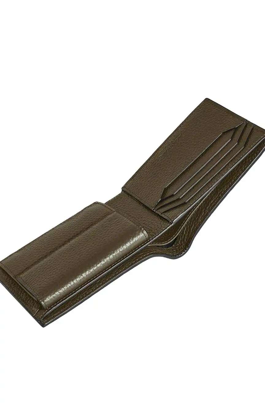 مون بلان محفظة بسعة 4 جيوب وجيب للعملات المعدنية