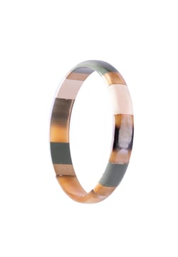 Soyang Paris Horn and Lacquer wide bangle