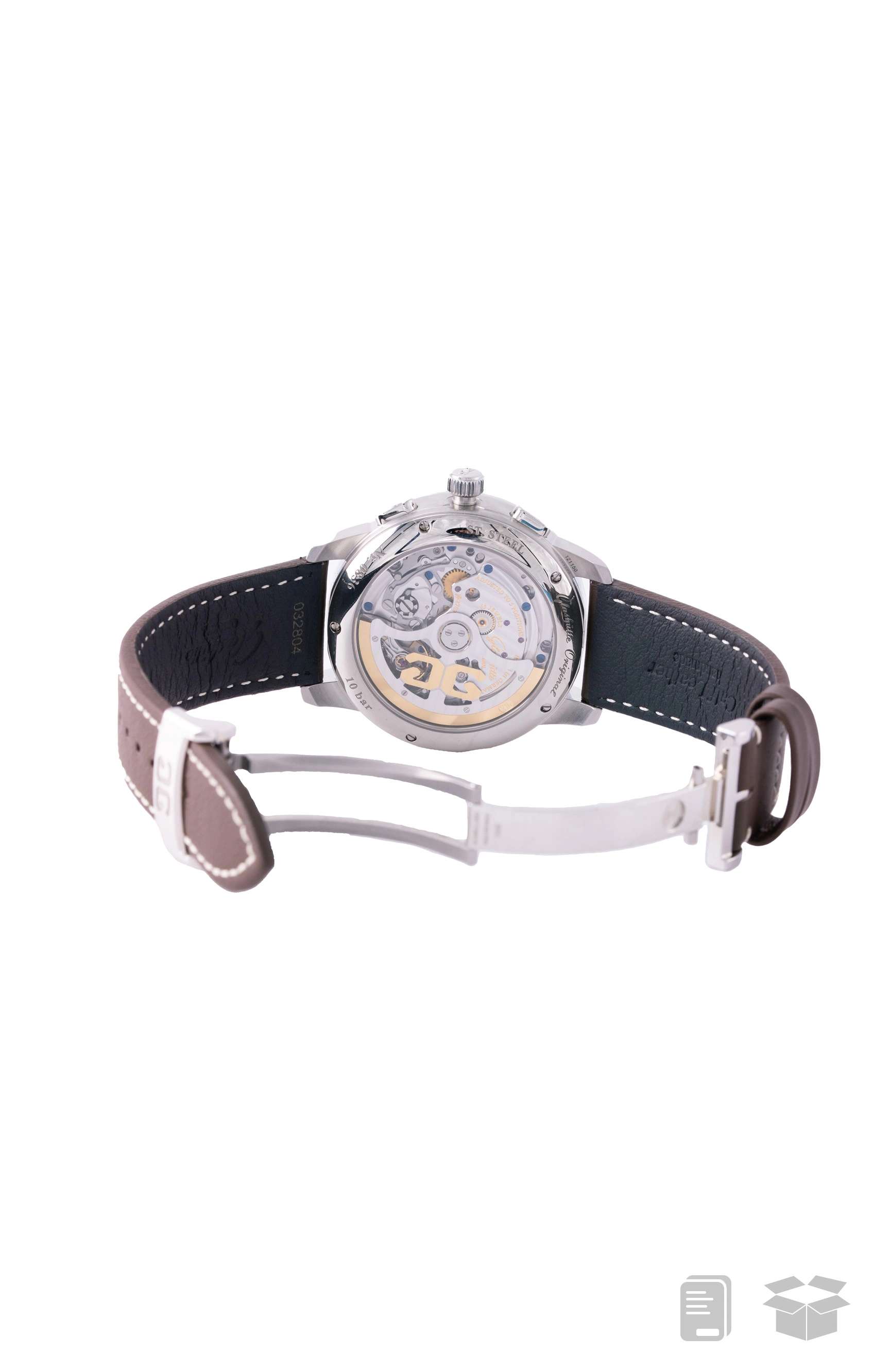 جلاشوتيه أوريجينال مستعملة سيناتور كرونوجراف بانوراما ديت